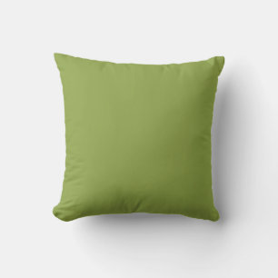 Moderate Lime Green Solid Colour Cushion
