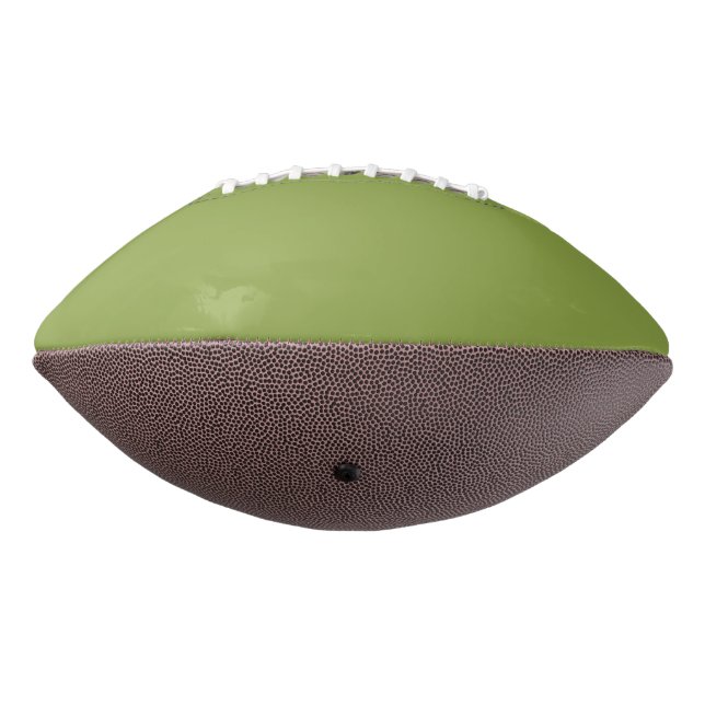 Moderate Lime Green Solid Colour Football (Rotated 270)