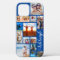 Modern 13 Photo Collage Script Name Custom Colour 