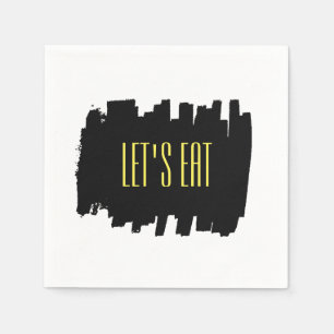 Modern 16th birthday party Napkins