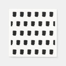 Modern 16th birthday party Napkins pattern 