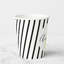 Modern 16th birthday party Paper cup