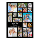 Modern 19 Photo Collage Personalized