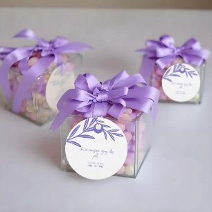 modern 2024 victor Purple Leafs Favour Tags