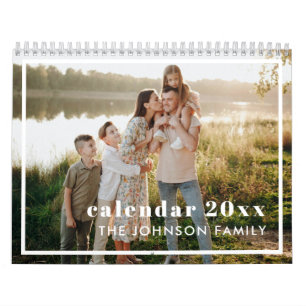 Modern 2025 Create Your Own Personalized Photo  Calendar
