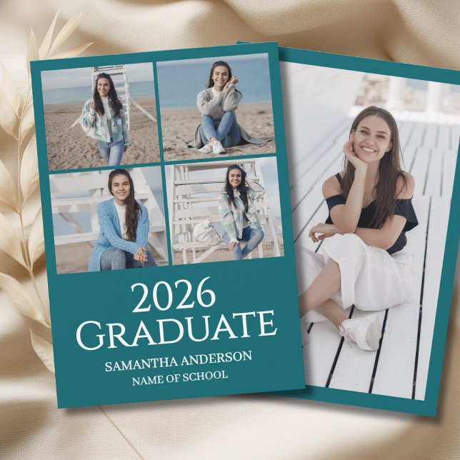 Modern 2026 Graduation Photo  Announcement (Creator Uploaded)