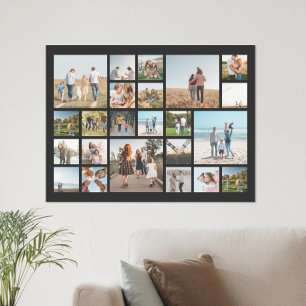 Modern 23 Photo Collage Poster