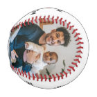 Modern 2 Photo Collage First Fathers Day  Baseball
