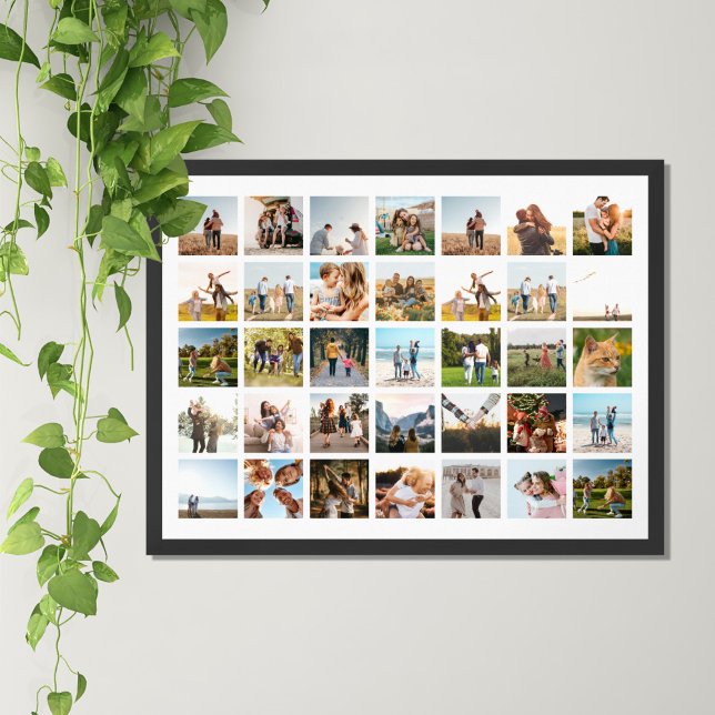Modern 35 Photo Collage Poster (Creator Uploaded)