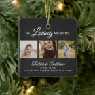 Modern 3 Photo Collage Memorial