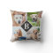 Modern 4 Photo Collage Personalised Monogram Dog