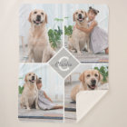 Modern 4 Photo Collage Pet Dog