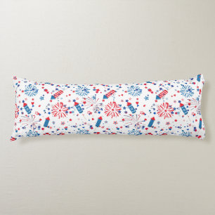 Modern 4th July Pattern 03 Body Cushion