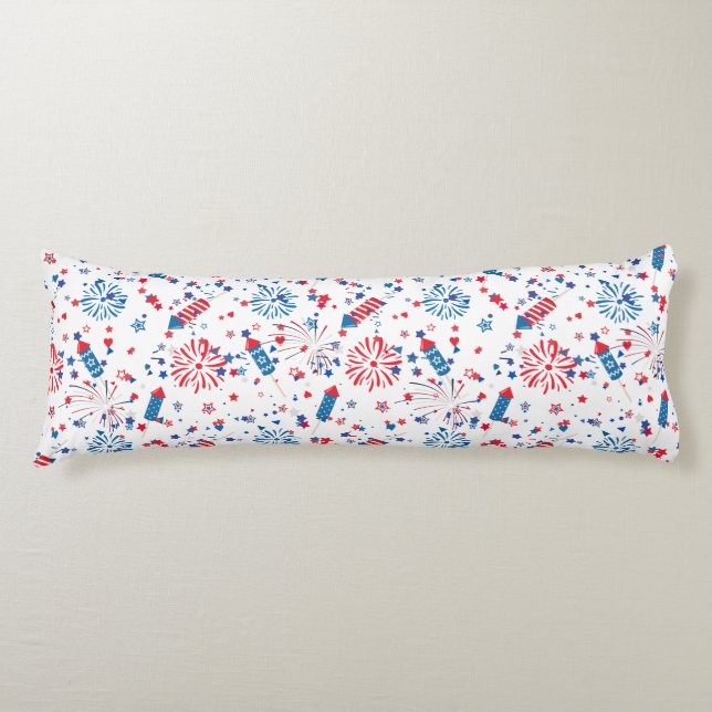 Modern 4th July Pattern 03 Body Cushion (Front)
