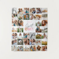 Modern 50th birthday multi photo script