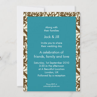 Modern 5x7 invitation