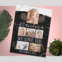 Modern 6 Photo Collage Custom Gift Personalized