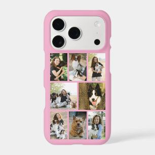 Modern 8 Pet Photo Pink