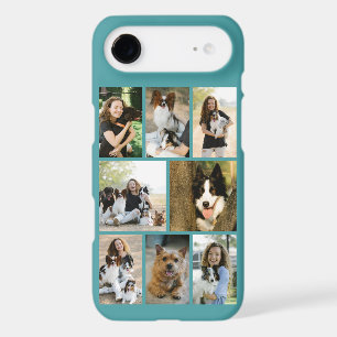 Modern 8 Pet Photo Teal
