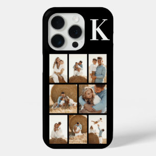 Modern 8 Photo Black iPhone 15 Pro Case