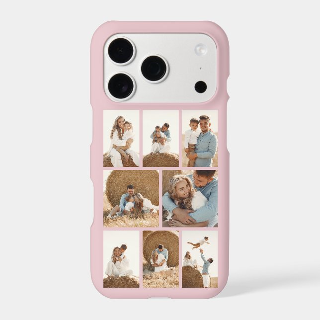 Modern 8 Photo Blush Pink (Back)