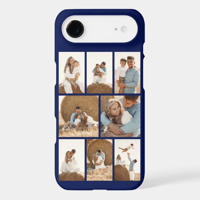 Modern 8 Photo Navy Blue (Back)
