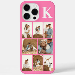 Modern 8 Photo Pink iPhone 16 Pro Max Case
