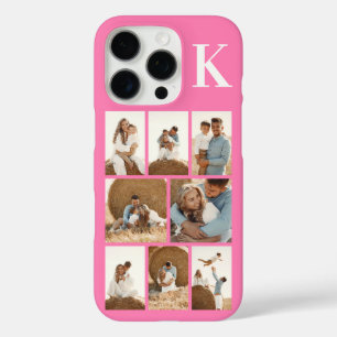 Modern 8 Photo Pink iPhone 16 Pro Case
