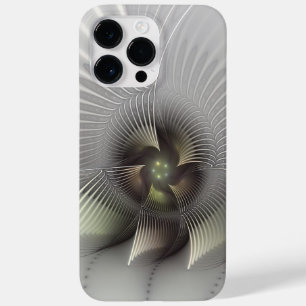 Modern Abstract 3D Shape Fractal Art Case-Mate iPhone 14 Pro Max Case