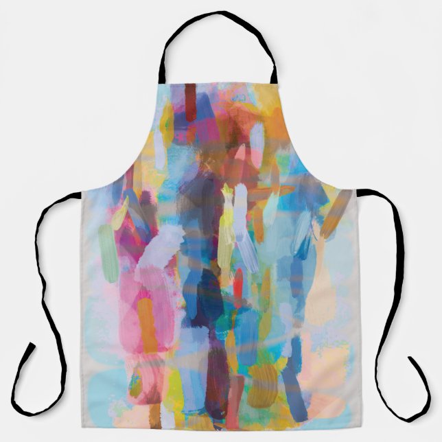 Modern Abstract-5 All-Over Print Apron (Front)