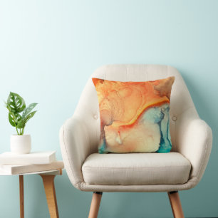 Modern Abstract Art Alcohol Ink Cushion