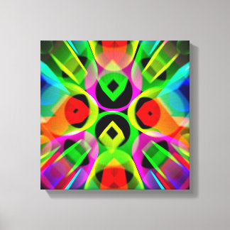 Modern abstract art canvas print