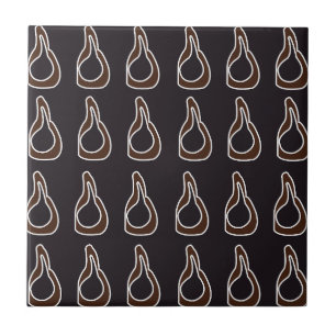Modern Abstract Art Ceramic Tile