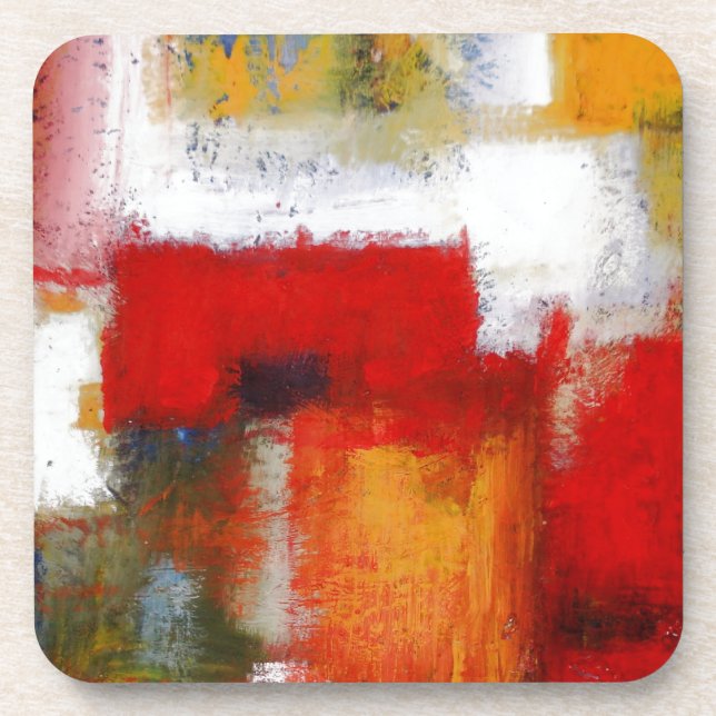 Modern Abstract Art Coaster (Front)