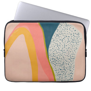 Modern Abstract Art Colourful Laptop Sleeve