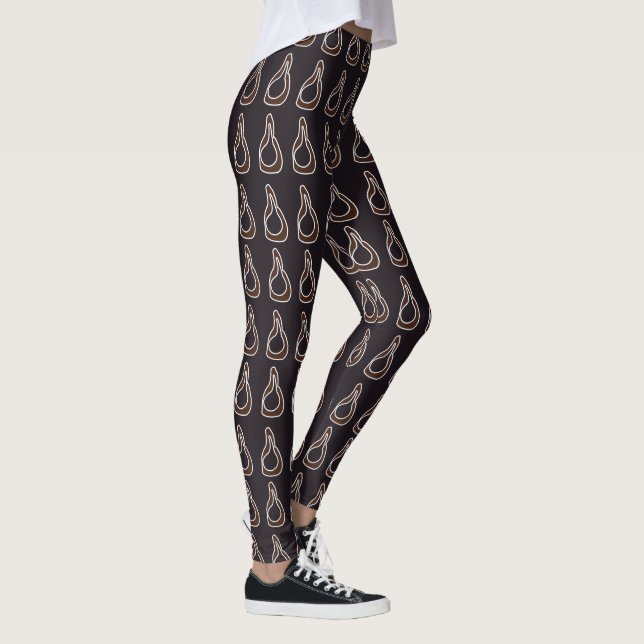 Modern Abstract Art  Leggings (Right)