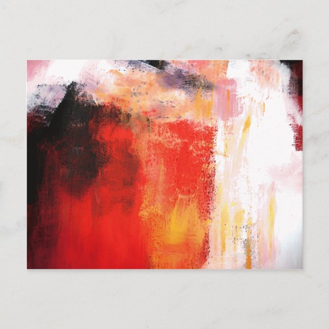 Modern Abstract Art - Minimalist Art Postcard (Front)