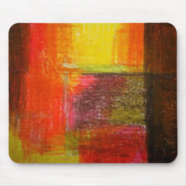 Modern Abstract Art Mouse Pad (Front)
