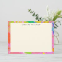 Modern Abstract Art Painting Personalised Name 