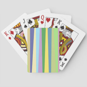 modern abstract art playing cards
