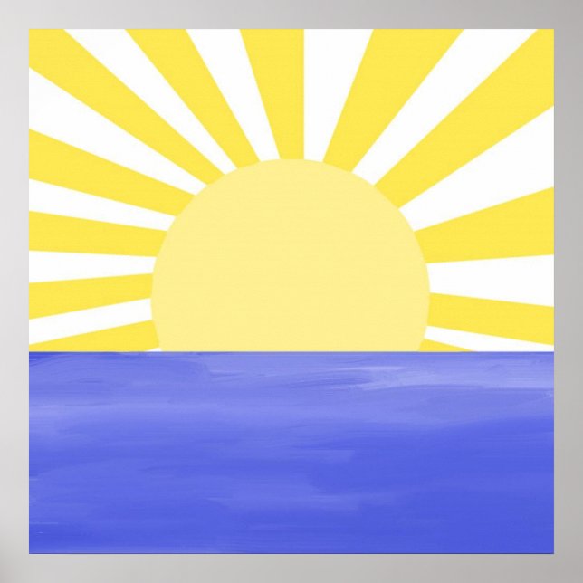 modern abstract art poster (Front)