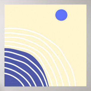 modern abstract art poster