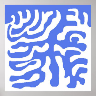 modern abstract art poster