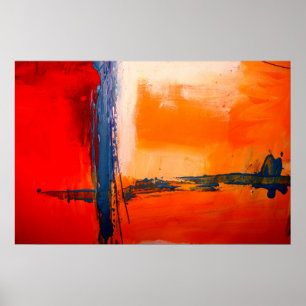 Modern Abstract Art Poster