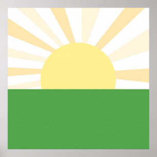 modern abstract art poster