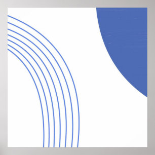 modern abstract art poster