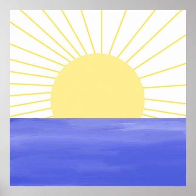 modern abstract art poster (Front)