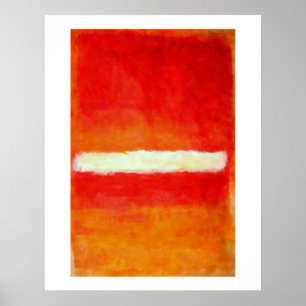 Modern Abstract Art Poster - Rothko Style