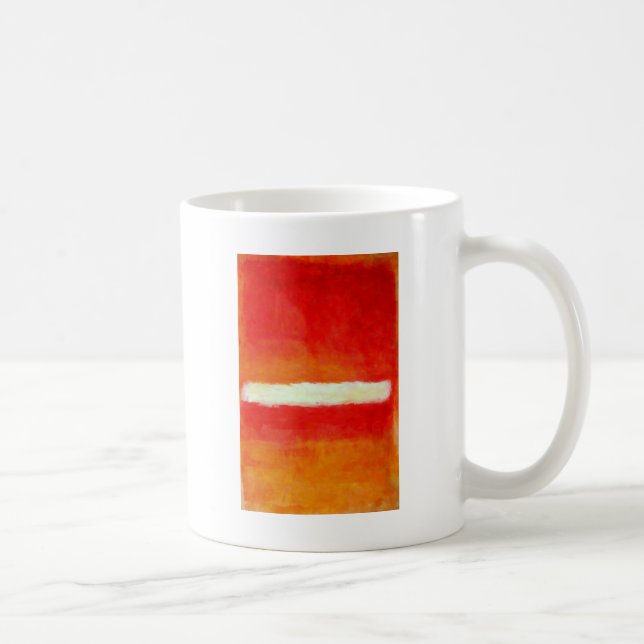 Modern Abstract Art - Rothko Style Coffee Mug (Right)