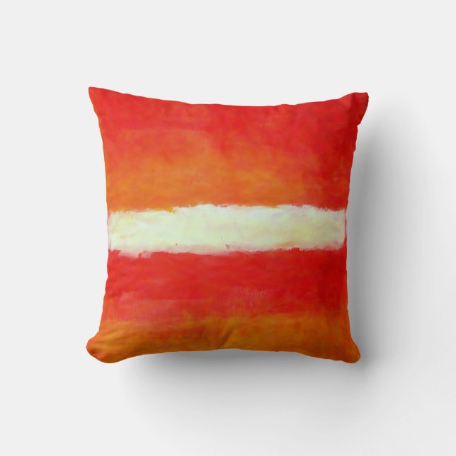 Modern Abstract Art - Rothko Style Cushion (Front)
